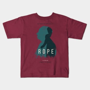 Alfred Hitchcock Rope Kids T-Shirt